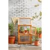 Caminia Kweekkas - L60 x B42 x H115 cm- Mahoniehout - Afbeelding 9
