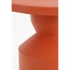 Feroza Bijzettafel - H51 x Ø30 cm - Metaal - Oranje - Afbeelding 3