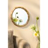 Nick Wandspiegel - L36 x B2 x H38 cm - FSC 100% - Mangohout - Donkerbruin - Afbeelding 5