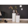 Bijzettafel / pilaarcilinder - MDF - Wit - 30x54cm - Afbeelding 5