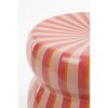 Skipper Bijzettafel - H44 x Ø32 cm - Keramiek - Roze, Oranje - Afbeelding 2