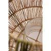 Liliano Lantaarn - H36 x Ø30 cm - Jute - Donkergroen - Afbeelding 3