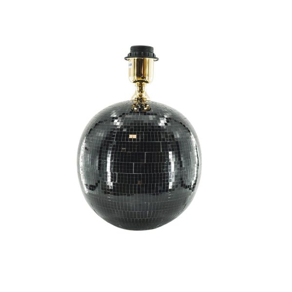 LAMP - DISCO BALL -GLAS - Zwart - 20x20x20cm