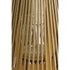 Cosmo Lantaarn - H38 x Ø15 cm - Gerecycled polyester - Lichtbruin - Afbeelding 4