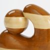 Decoratie Beeld - L26 x B11 x H25 cm - Dolomiet - Oker - Afbeelding 2