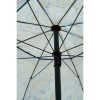 Bloem Parasol - H238 x Ø220 cm - Blauw - Afbeelding 4