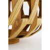 Helios Windlicht - H49 x Ø31 cm - Gerecycled Polyester - Bruin - Afbeelding 3