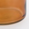 Regal Fles Vaas - H30 x Ø16 cm - Glas - Bruin - Afbeelding 3