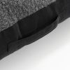 Chrissy Vloerkussen - L57 x B57 x H10 cm - Gerecycled Katoen - Antraciet - Afbeelding 4