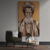 Gobelin geweven wandtapijt 120/180 Bandu Baba Sand WH1830 opgespannen op een spieraam - Afbeelding 2