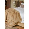 Bronte Fleece Deken - L200 x B150 cm - Lichtbruin - Afbeelding 5