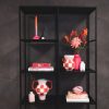 Vaas - Kan - Keramiek - Oranje/Roze - 22x14,5x22,5cm - Afbeelding 3