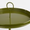 Aston Dienblad met Klem - H30 x Ø31 cm - Metaal - Donkergroen - Afbeelding 2