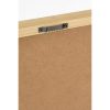 Mista Wanddecoratie - L60 x B3 x H80 cm - 100% FSC - Mdf - Bruin - Afbeelding 4