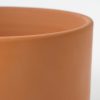 Venna Bloempot met Bewateringssysteem - H21 x Ø24 cm - Terracotta - Wit - Afbeelding 2