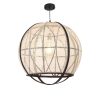 Pella Hanglamp - H50 x Ø51 cm - Linnen - Off-white - Afbeelding 5