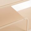 Jules Salontafel - L110 x B38 x H50 cm - Metaal - Lichtbruin - Afbeelding 4