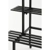 Greenrax Plantenstandaard - L90 x B44 x H102 cm - Metaal - Zwart - Afbeelding 3