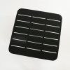 Celo Loungetafel - L80 x B80 x H23 cm - Metaal - Zwart - Afbeelding 4