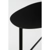 Fonda Bijzettafel - L44 x B30 x H40 cm - Metaal - Zwart - Afbeelding 3