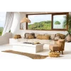 De Raffia Kussenhoes Rechthoekig - Naturel - 35x100 - Afbeelding 5
