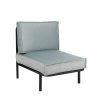 Celo Loungestoel - L62 x B83 x H78 cm - Metaal - Zwart - Afbeelding 6