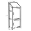Caminia Kweekkas - L60 x B42 x H152 cm- Mahoniehout - Afbeelding 8