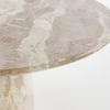 Finnos Taartplateau - H11 x Ø25 cm - Marmer - Beige - Afbeelding 2