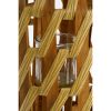 Helios Windlicht - H49 x Ø31 cm - Gerecycled Polyester - Bruin - Afbeelding 4